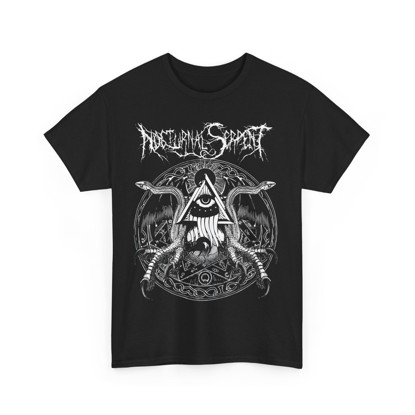 Nocturnal Serpent Snake Artwork T-Shirt